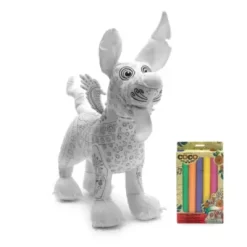 Disney Store - Disney Pixar - Coco - Dante Alebrije - Kuscheltier Zum Ausmalen