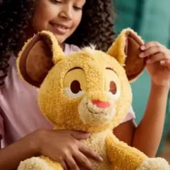 Disney Store - Der König Der Löwen - Simba - Kuscheltier Mit Beschwertem Beutel -Disney 412313626899 2