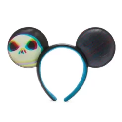 Disney Parks - Jack Skellington - Micky Maus Haarreif Mit Ohren Für Erwachsene