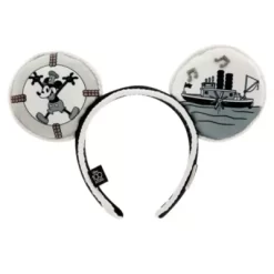 Micky Maus - Steamboat Willie - Disney100 Decades Kollektion - Haarband Mit Ohren Für Erwachsene - 1 Von 10 -Disney 428403779437 2