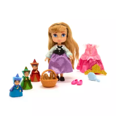 Disney Store - Disney Animators' Collection - Aurora - Mini-Puppenspielset 3 Disney Store - Disney Animators' Collection - Aurora - Mini-Puppenspielset