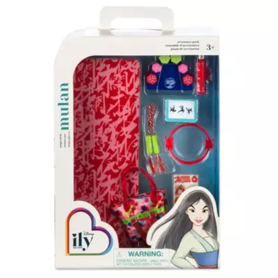 Disney Store - Disney Ily 4EVER Kollektion - Accessoire-Set - Inspiriert Von Mulan 6 Disney Store - Disney Ily 4EVER Kollektion - Accessoire-Set - Inspiriert Von Mulan – Bild 4