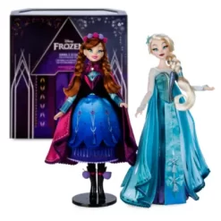 Disney Store - Die Eiskönigin - Anna Und Elsa - Puppenset In Limitierter Edition