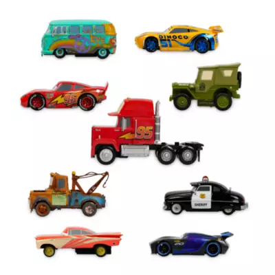 Disney Store - Disney Pixar Cars - Mack Transporter - Spielset 3 Disney Store - Disney Pixar Cars - Mack Transporter - Spielset