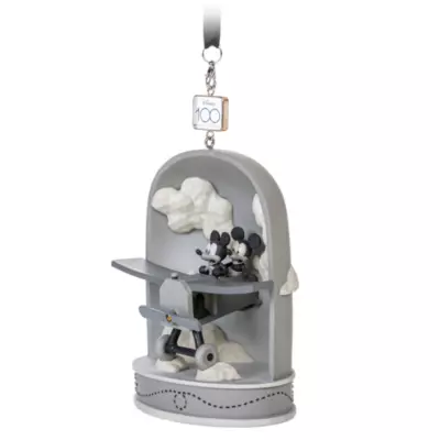 Micky Und Minnie - Bruchlandung - Disney100 Eras Kollektion - Sketchbook Ornament Kollektion - Dekorationsstück Zum Aufhängen 4 Micky Und Minnie - Bruchlandung - Disney100 Eras Kollektion - Sketchbook Ornament Kollektion - Dekorationsstück Zum Aufhängen – Bild 2