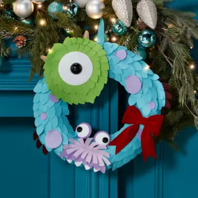 Disney Store - Pixar Holiday Kollektion - Die Monster AG - Weihnachtskranz 4 Disney Store - Pixar Holiday Kollektion - Die Monster AG - Weihnachtskranz - Image 2