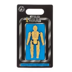 Disney Store - Star Wars - C-3PO - Anstecknadel Mit Motiv Einer Vintage-Actionfigur 7 Disney Store - Star Wars - C-3PO - Anstecknadel Mit Motiv Einer Vintage-Actionfigur -Disney 466043094251 2