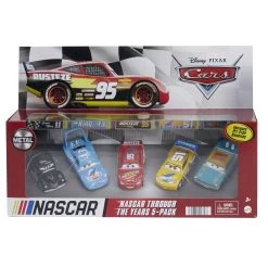 Disney And Pixar's Cars Nascar 5-Pk, 1:55 Die-Cast Vehicles Collection -Disney f2wltqckionayro5rub5